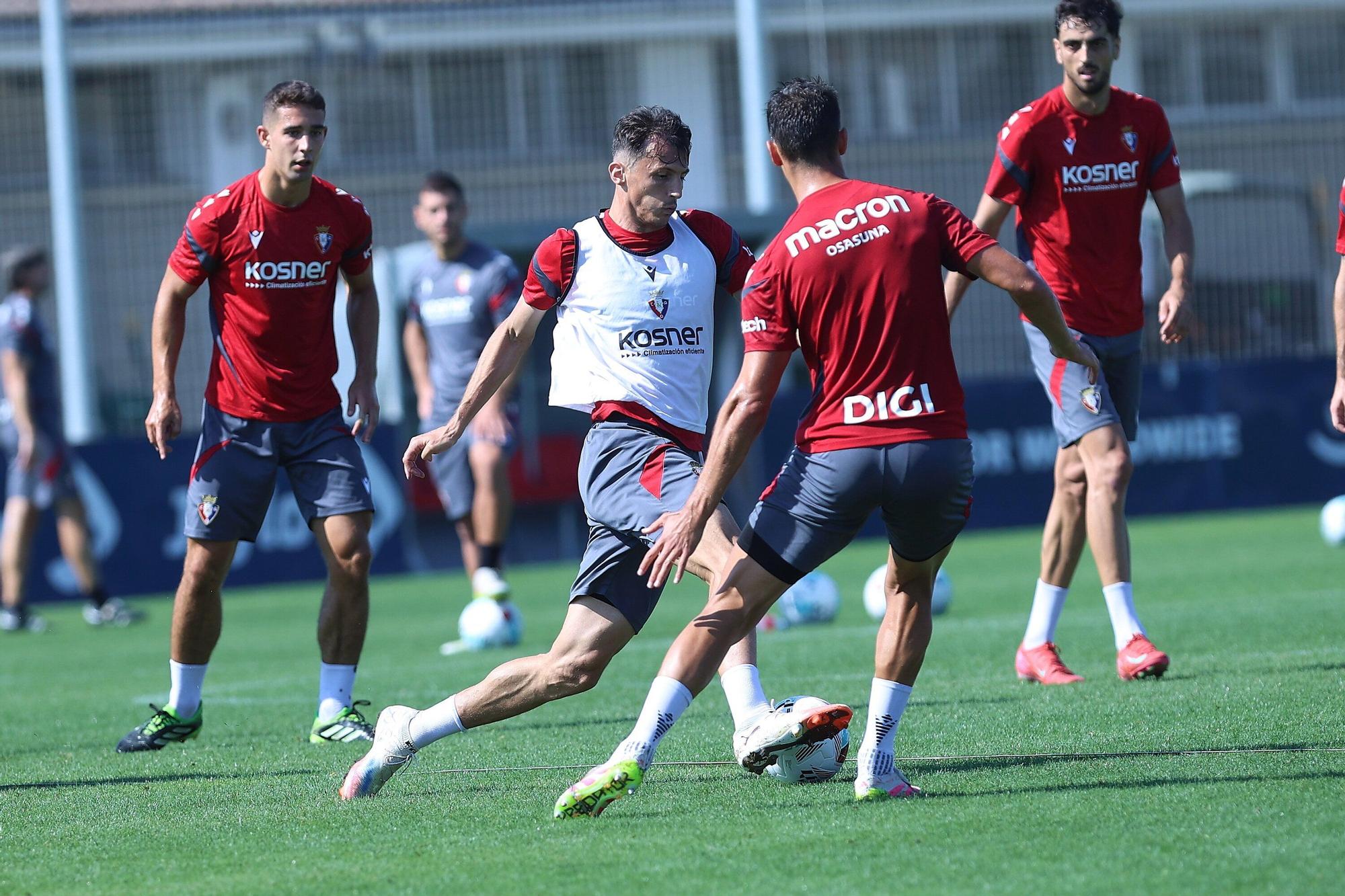 Fotos del entrenamiento de Osasuna (23/08/2025)