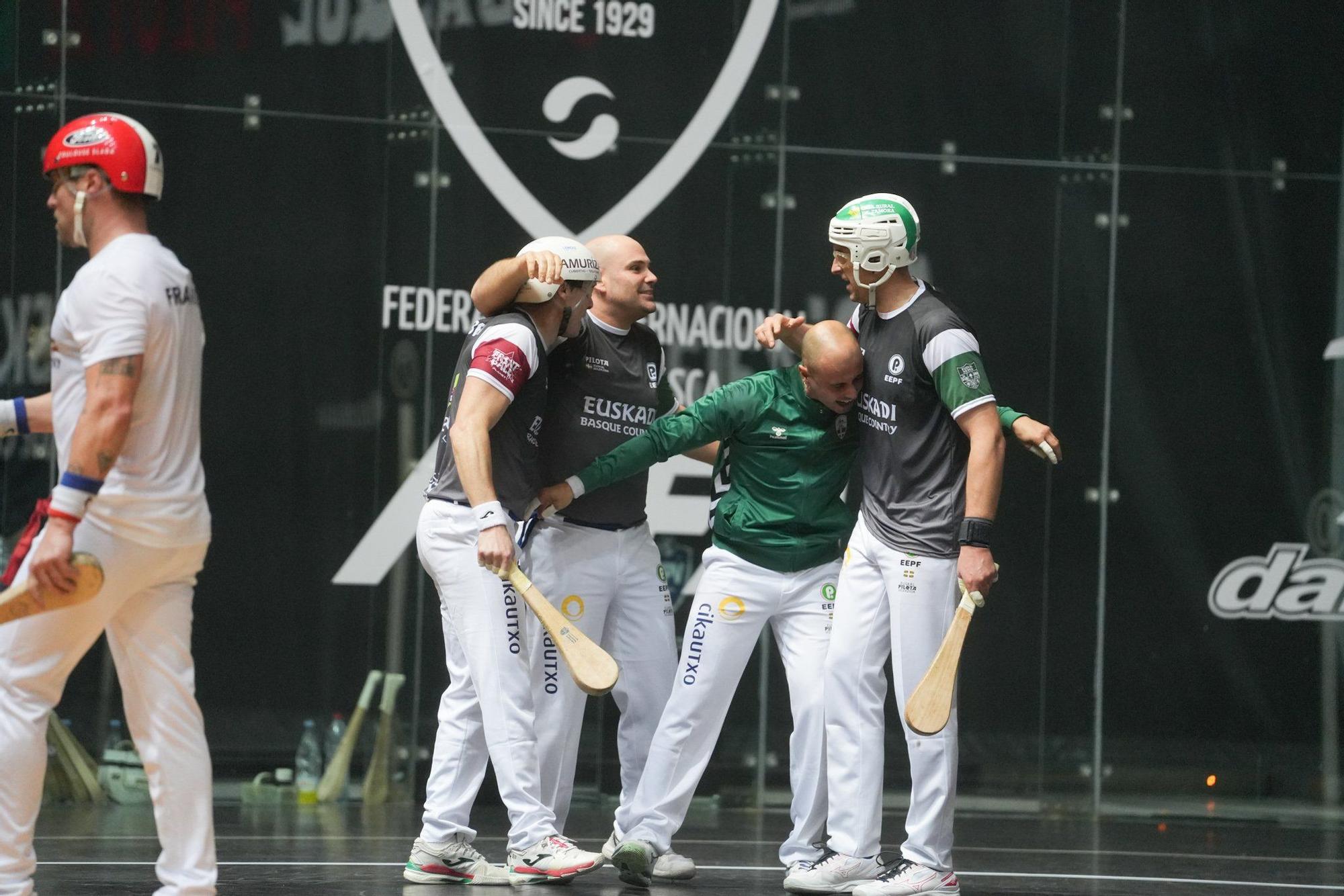 Gaubeka e Imanol superan a Necol-Brefel en la primera jornada de la Liga de Naciones en Bilbao.