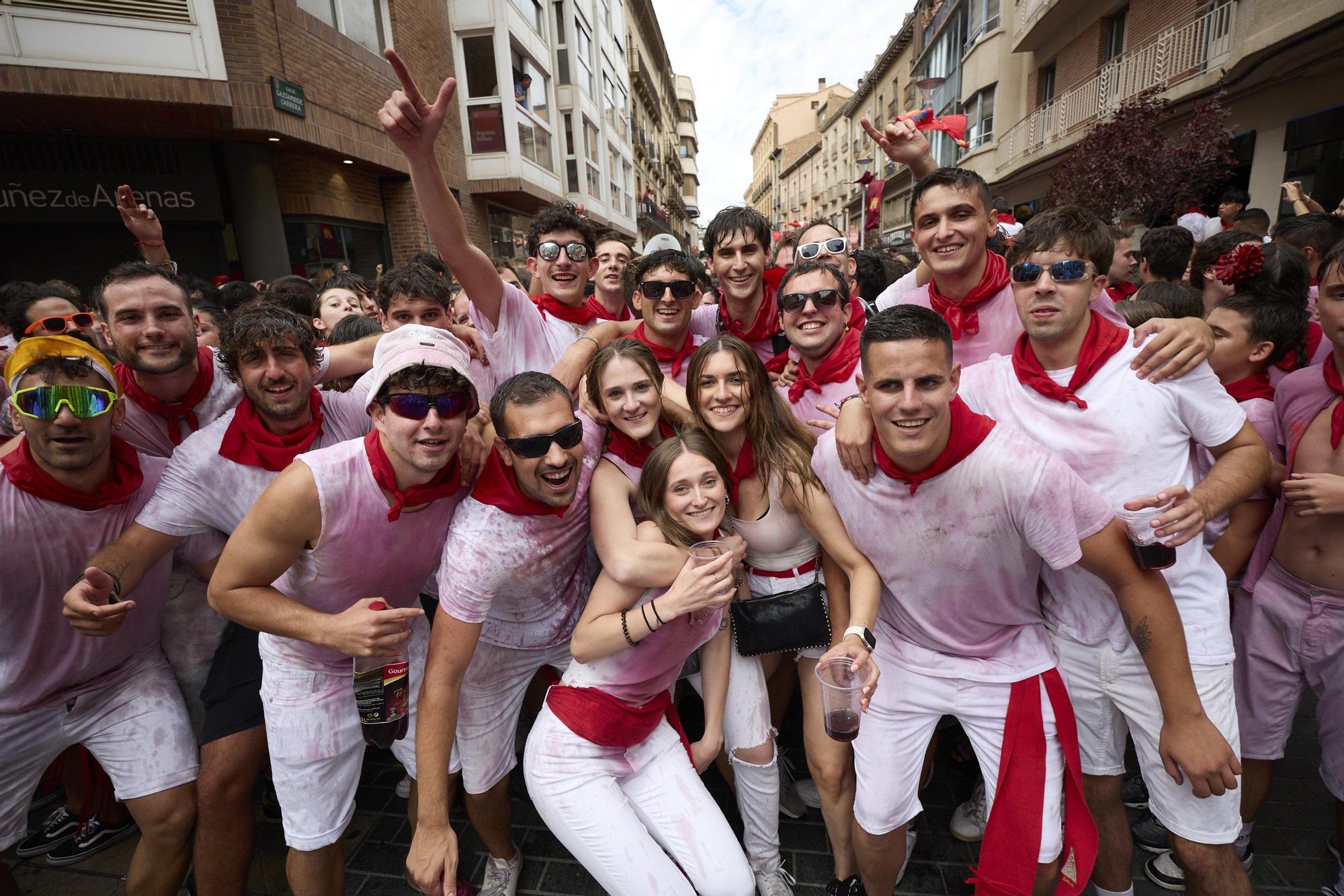 Fotos del cohete de las fiestas de Tudela 2025