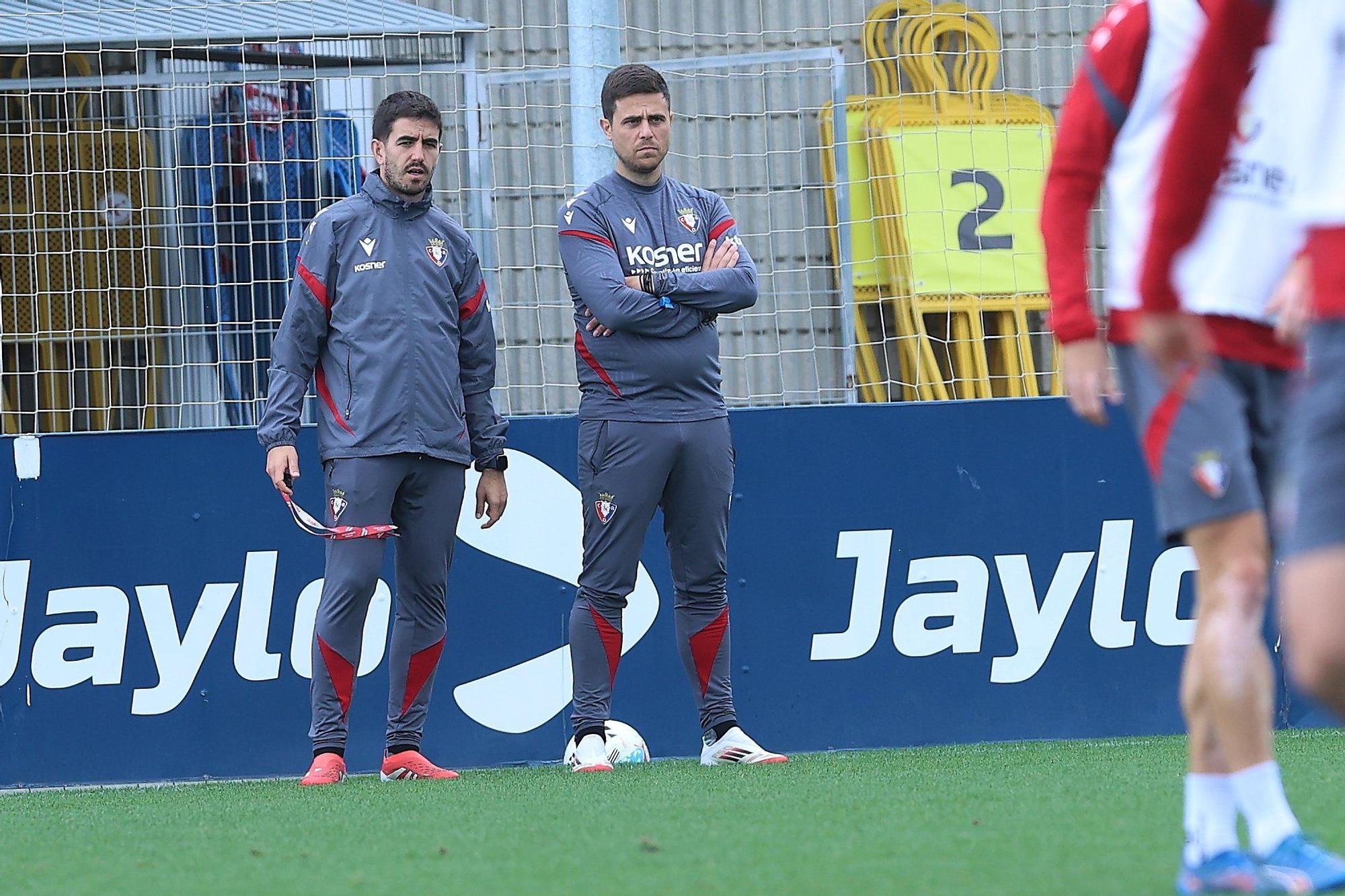 Fotos del entrenamiento de Osasuna (24 de septiembre de 2025)