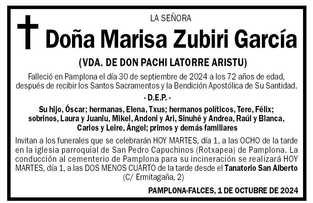 Marisa Zubiri García
