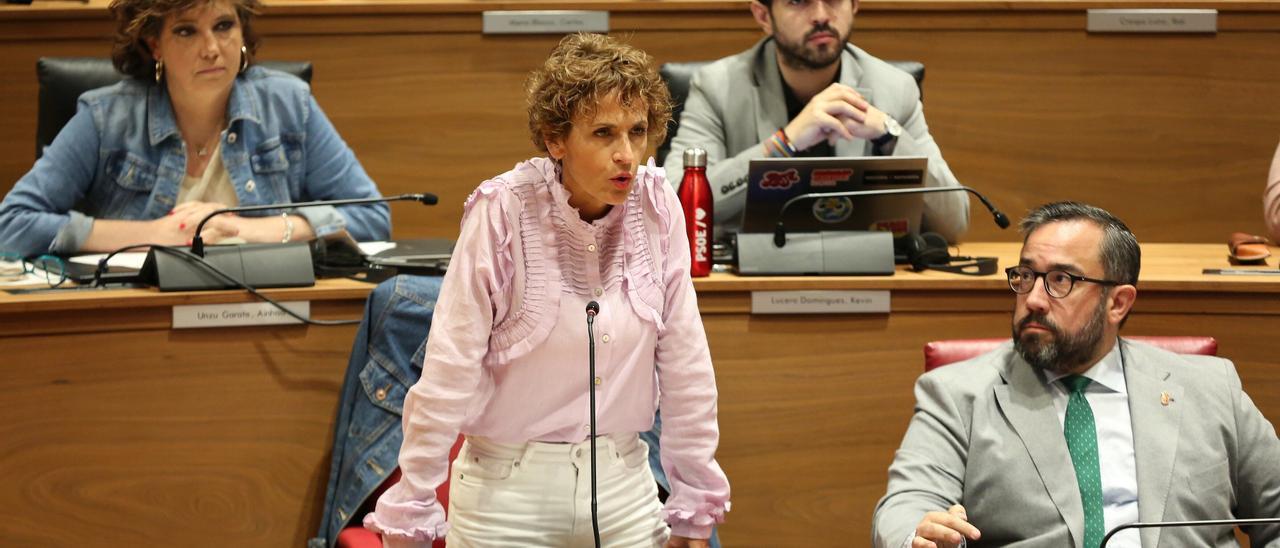 Fotos del pleno del Parlamento de Navarra del jueves 21 de mayo