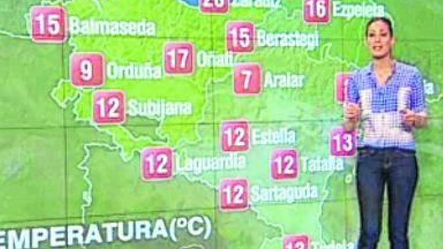 El nuevo mapa del tiempo estrenado en el Teleberri.