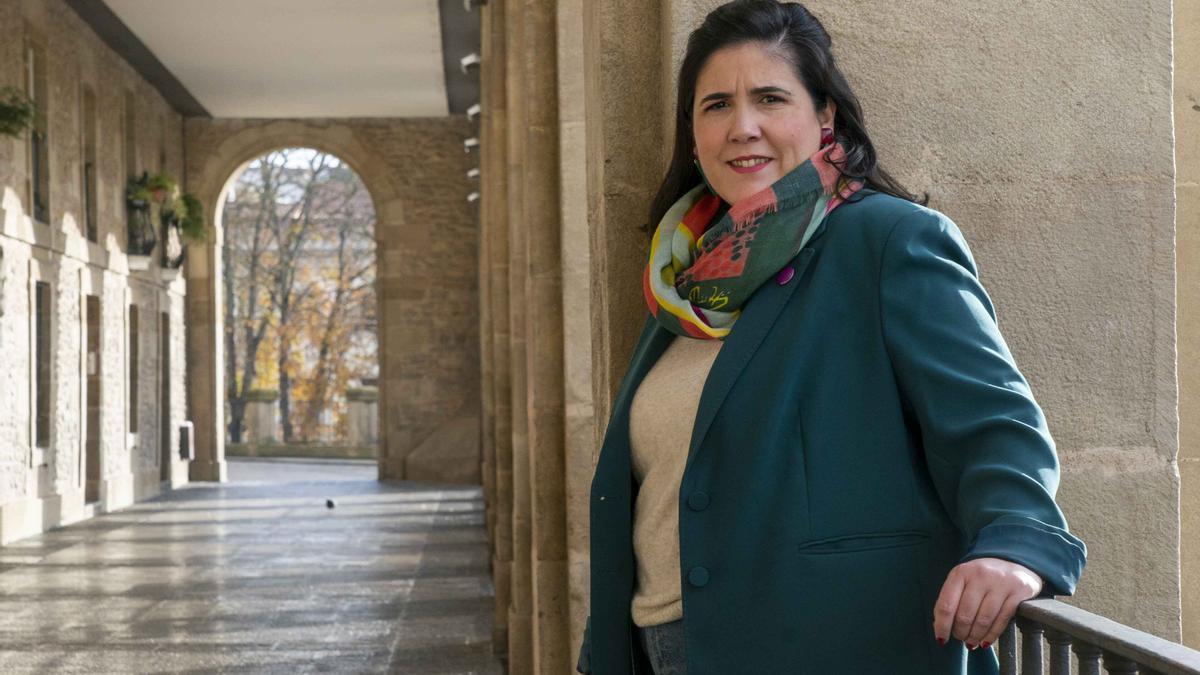 Jone Berriozabal, presidenta del Araba Buru Batzar (ABB)