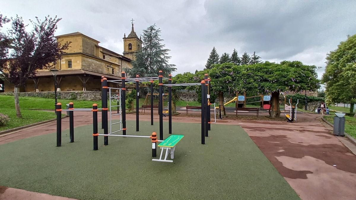 Parque de calistenia de Lezama.