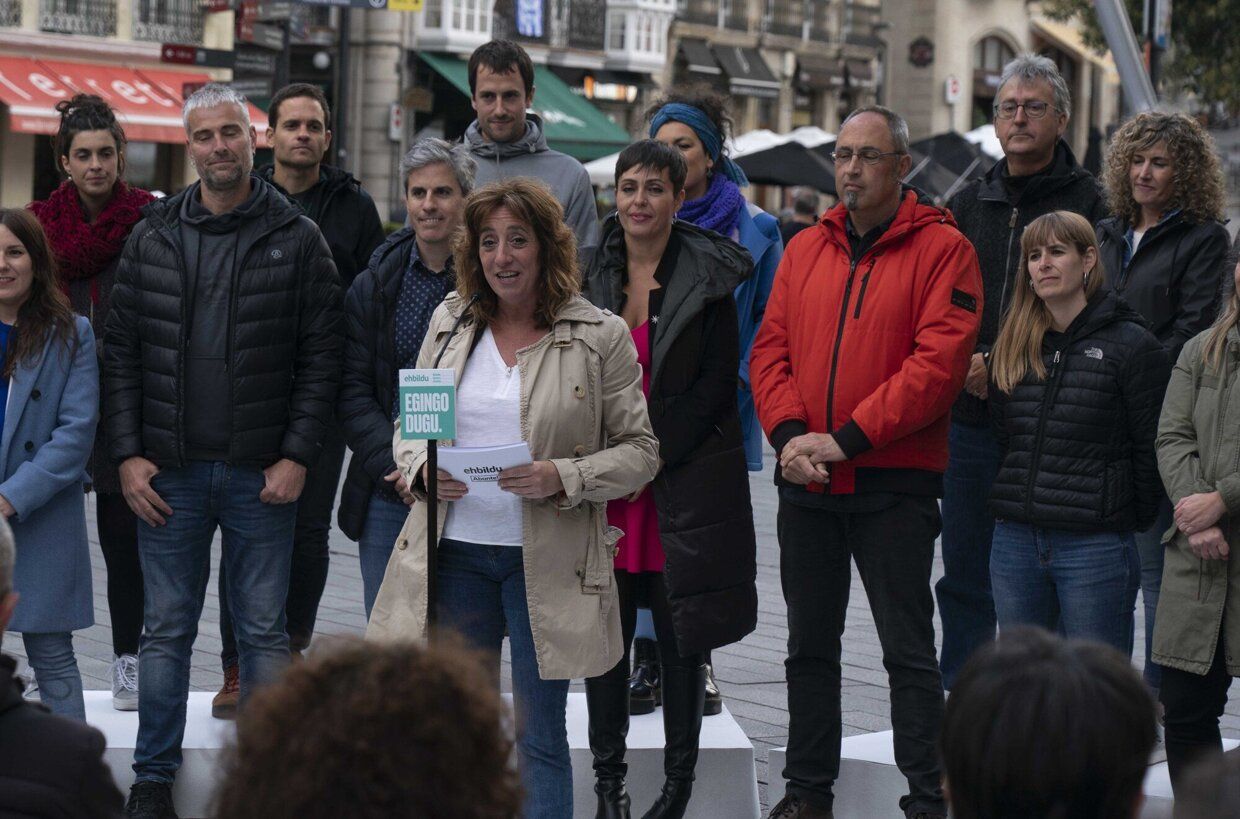 En imágenes: arranca la campaña en Vitoria