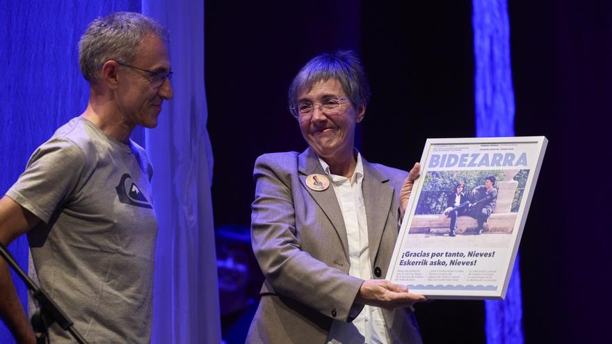 Nieves Beloki, 31 años construyendo un pueblo vivo en Noáin