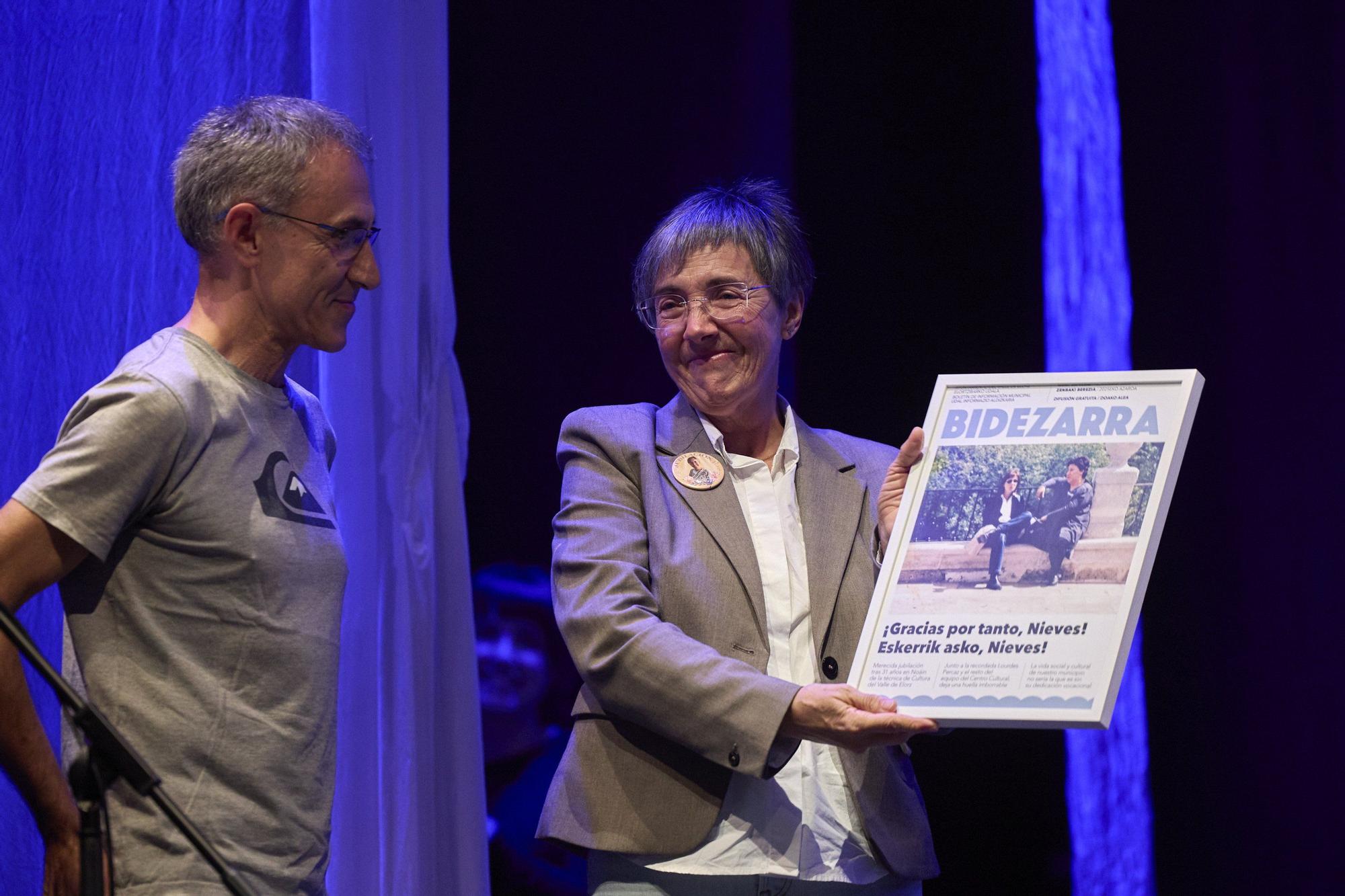 Despedida de Nieves Beloki, Técnica de Cultura de Noáin