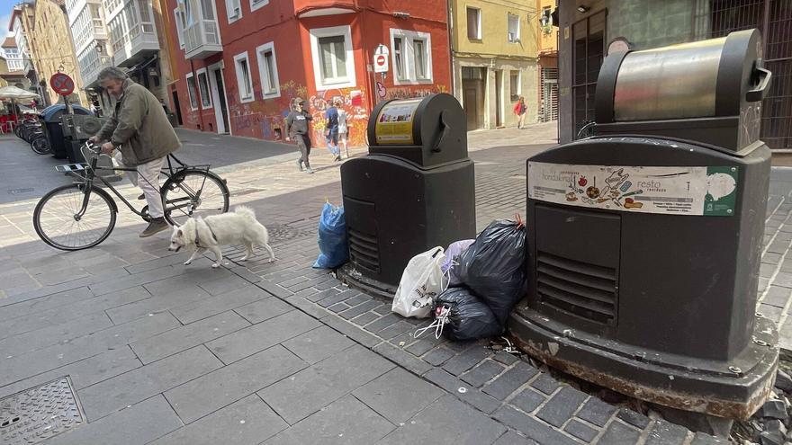 Interrupción por mantenimiento de la recogida neumática del Casco Viejo este martes y miércoles