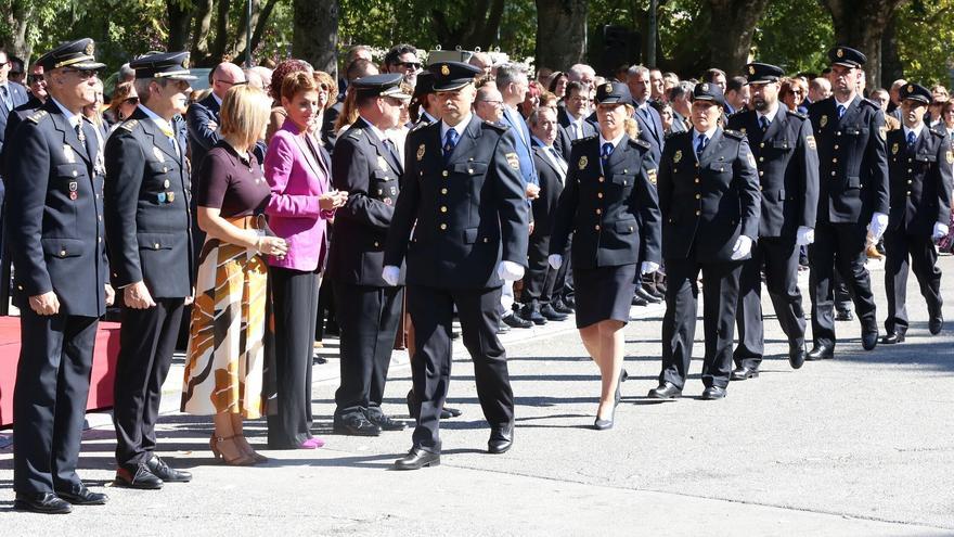Fotos de la celebración del patrón de la Policía Nacional en Pamplona