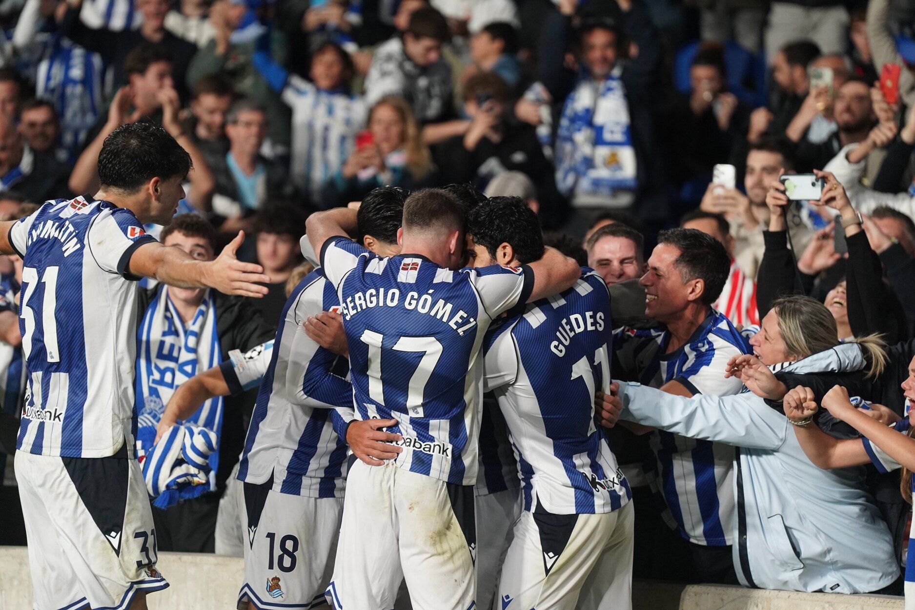 Las mejores imágenes del partido entre la Real y el Athletic