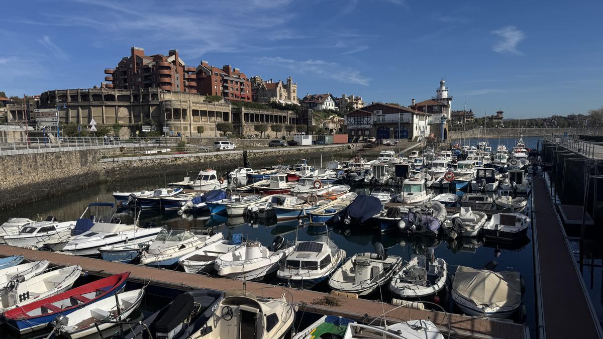 Puerto deportivo de Getxo.