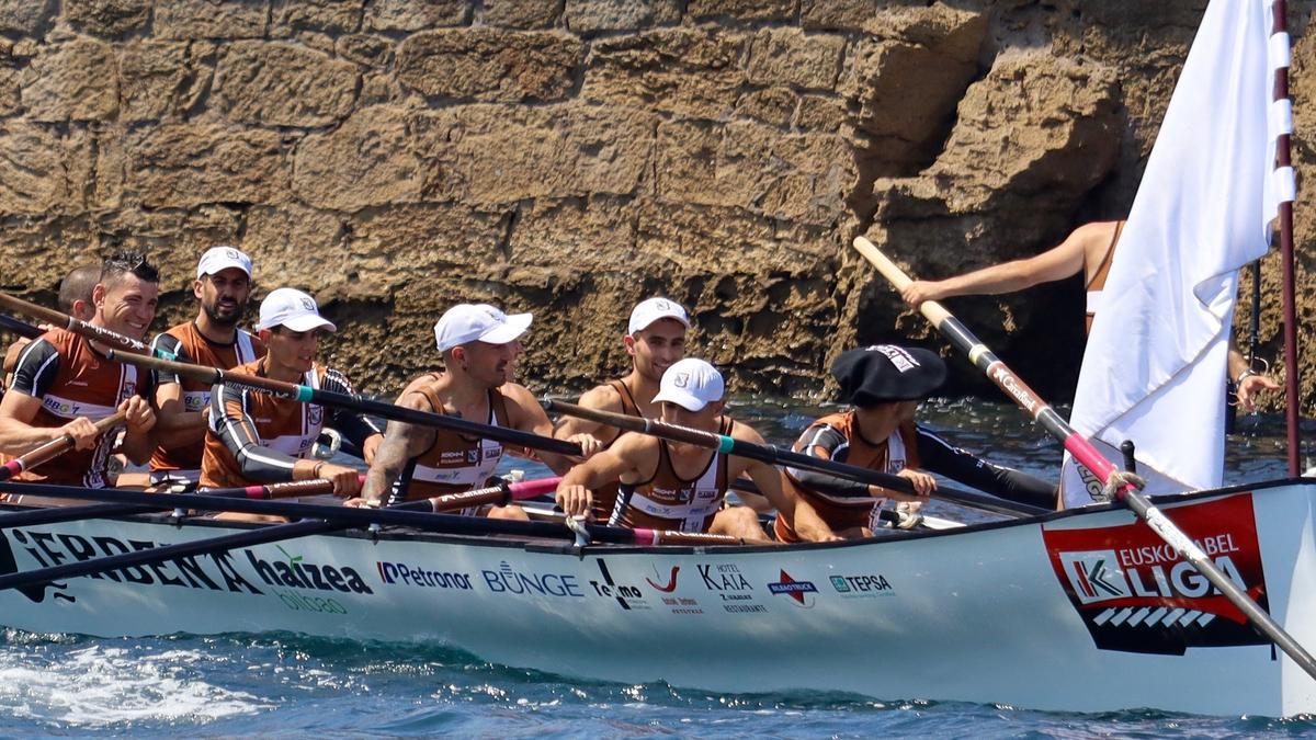 Zierbena, vencedor en Lekeitio, tratará de seguir con su buena racha en aguas gallegas.