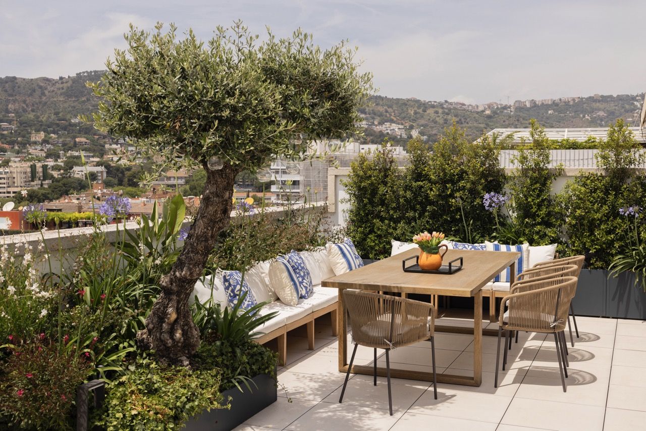 En imágenes:Un espectacular dúplex con vistas en Barcelona
