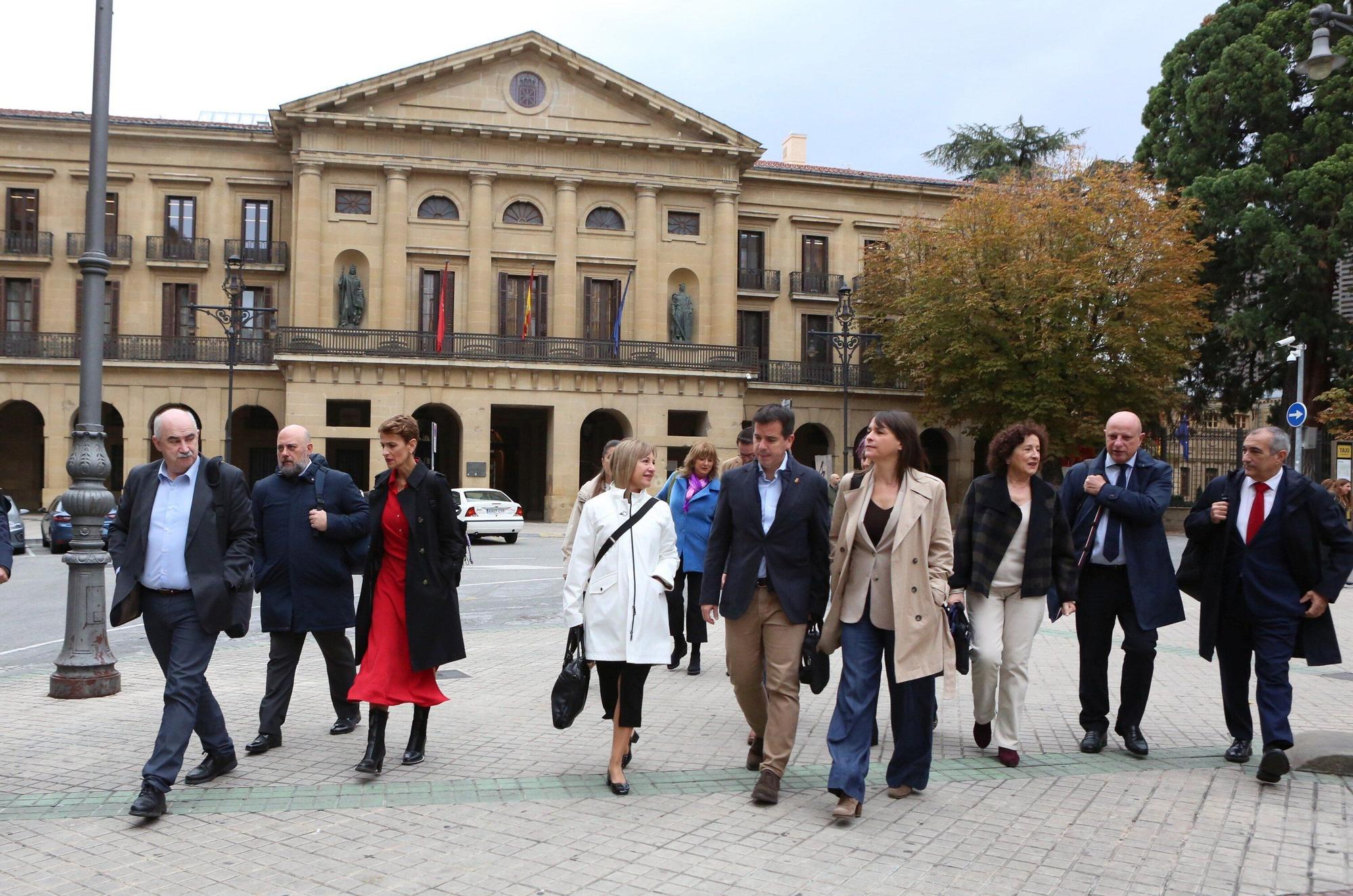 Fotos del debate del estado de la Comunidad foral de 2025