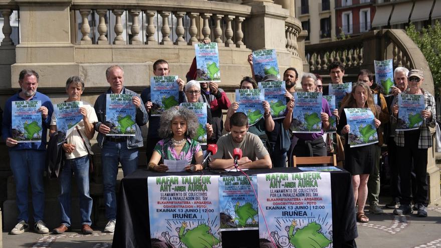"Todavía estamos a tiempo": el movimiento que busca frenar el TAV en Navarra