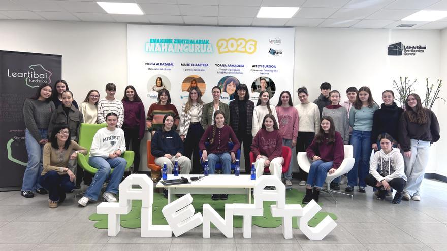 Encuentro con mujeres científicas de Lea-Artibai para fomentar el interés por la ciencia