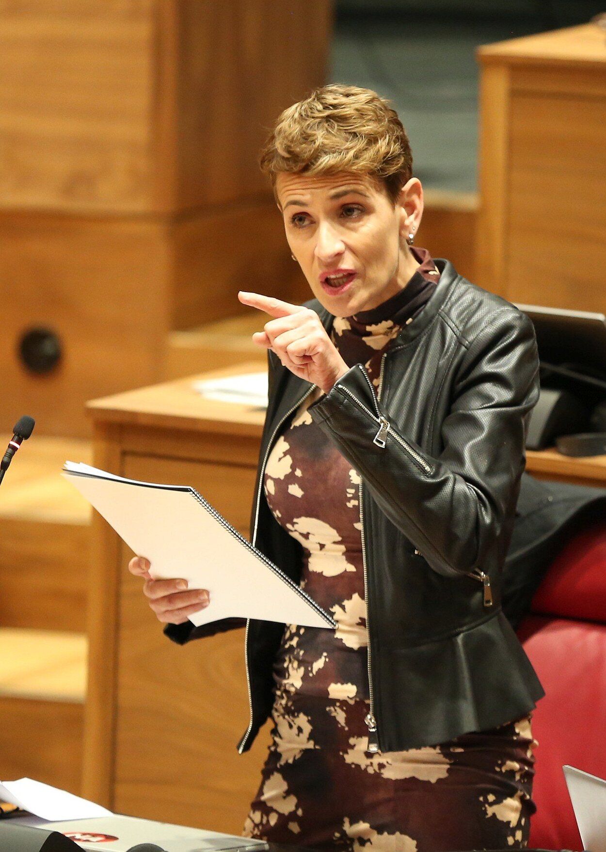 Reunión del pleno del Parlamento de Navarra