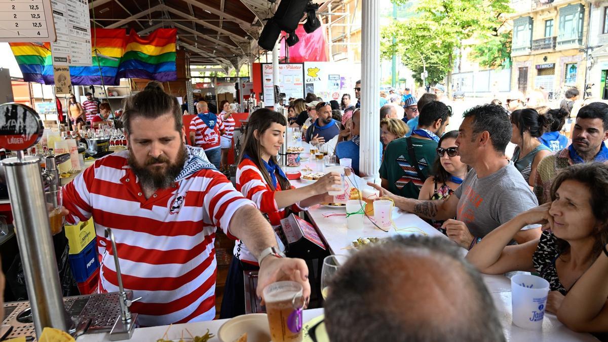 Comparsas en Bilbao