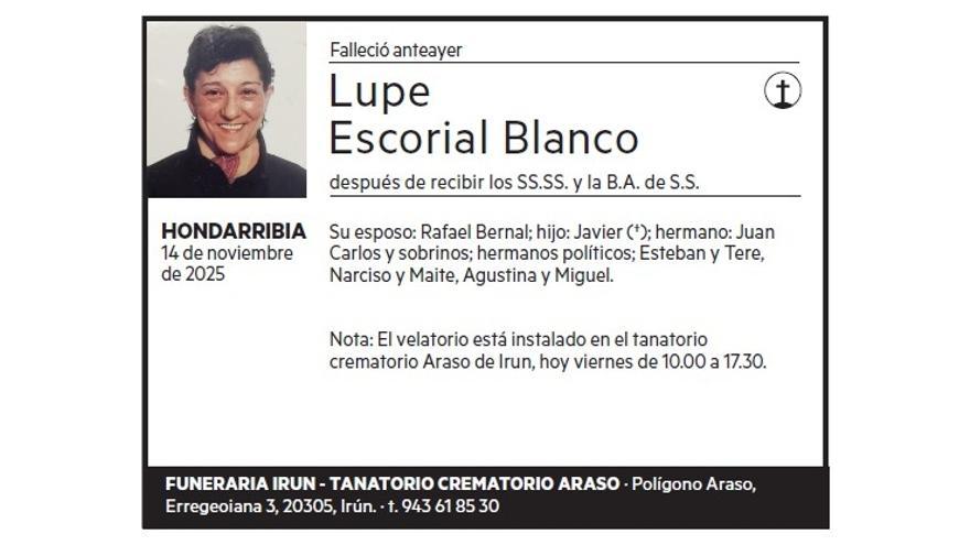 LUPE ESCORIAL BLANCO