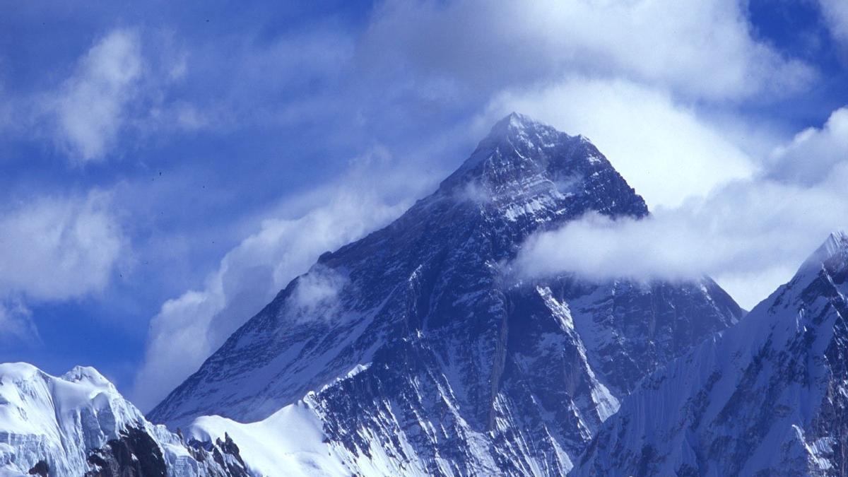 Vista del pico Everest.