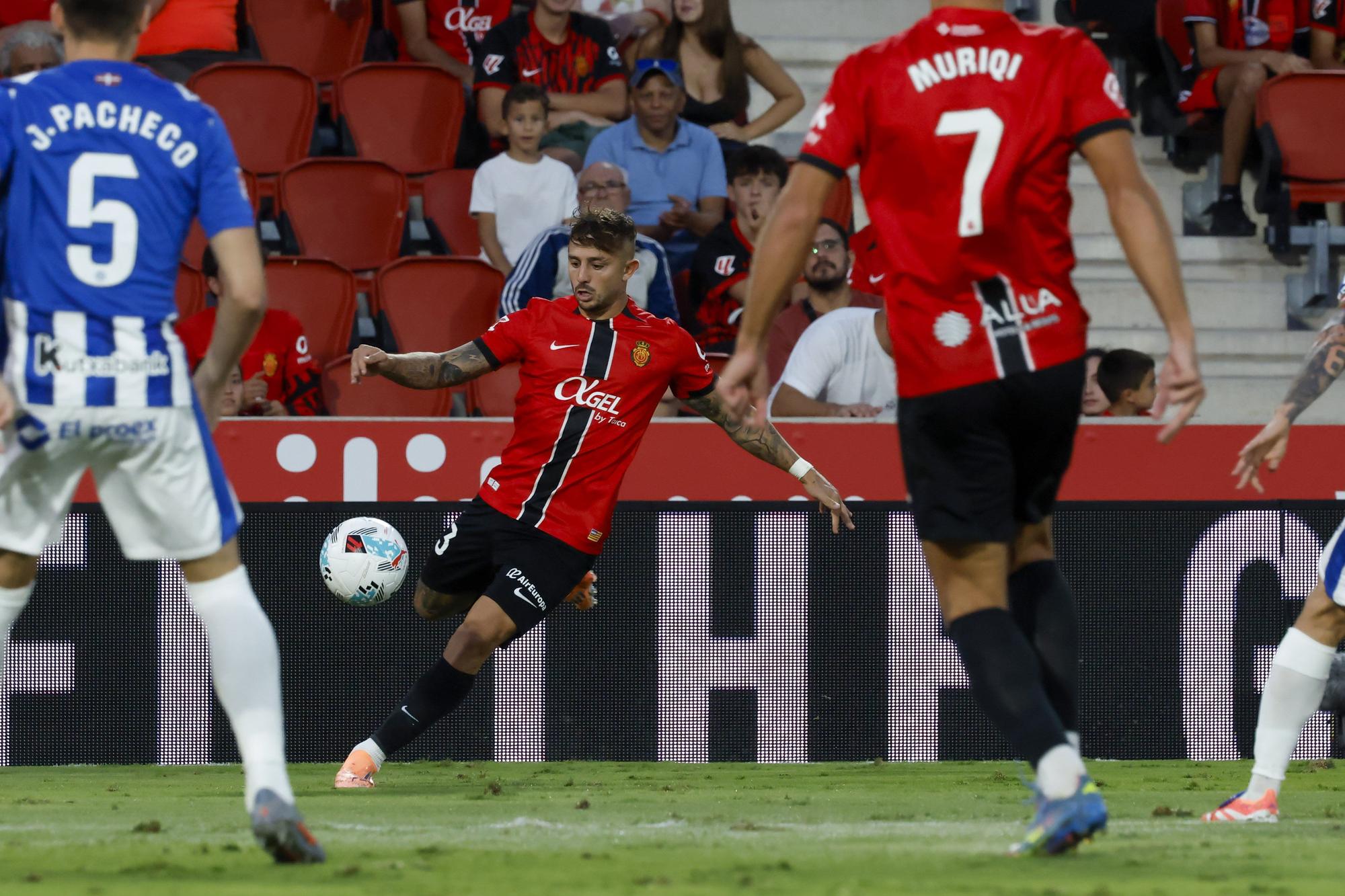 En imágenes: El Alavés pierde ante el Mallorca en Son Moix