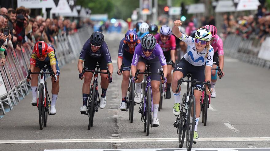 Cat Ferguson (Movistar Team) vuelve a imponerse en la Clásica Féminas Navarra / Navarra Women’s Elite Classic