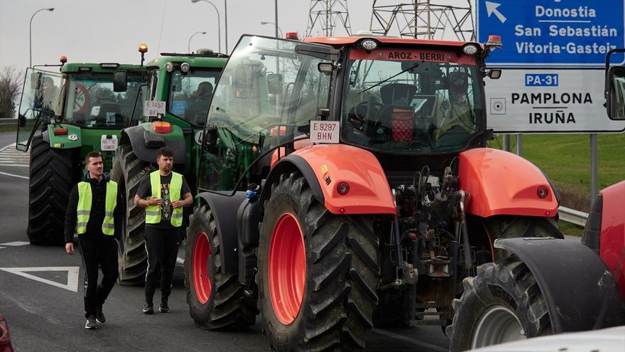 La &#039;tractorada&#039; llegará a Bilbao este viernes: así afectará a las carreteras de Bizkaia