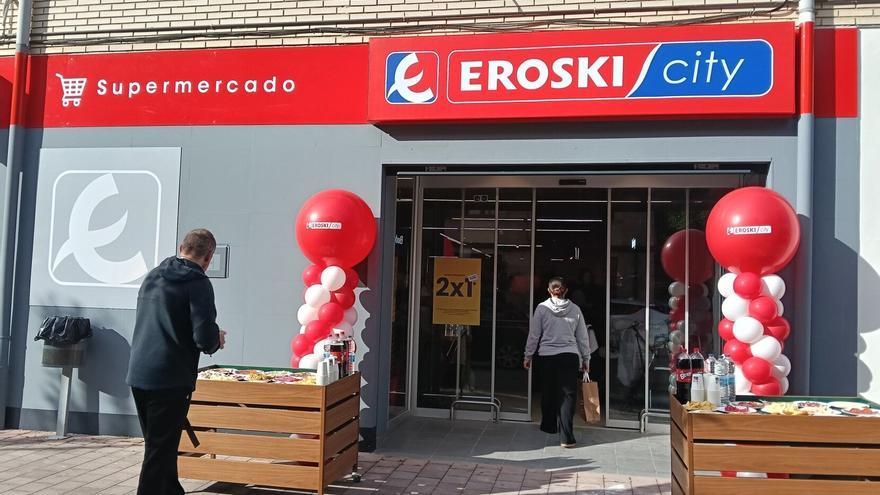 Eroski abre un nuevo supermercado en Villafranca