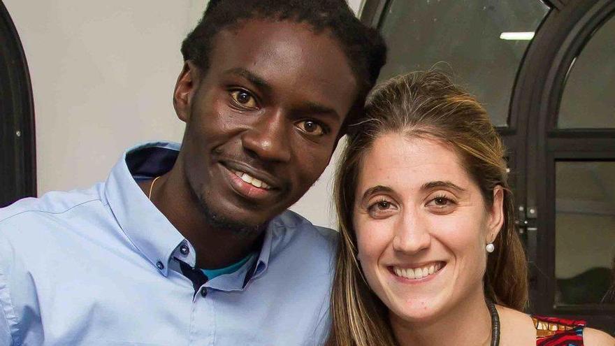 Mamadou Dia, activista senegalés e inmigrante.