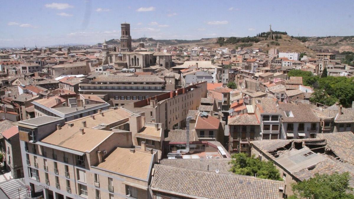 Vista panorámica de Tudela.
