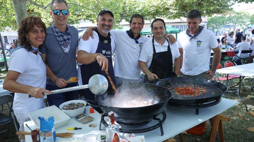 Fotos de la paellada de Huarte