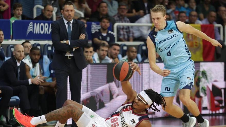 El Baskonia encadena cinco derrotas seguidas dos años después