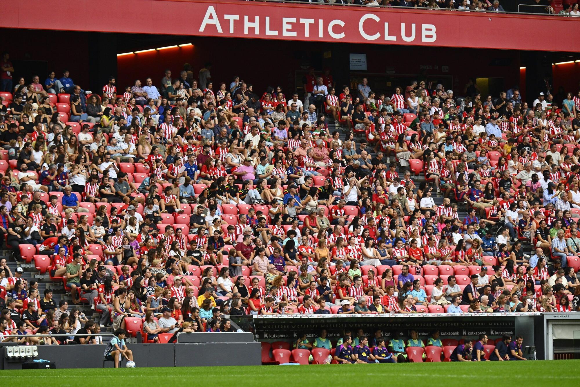 En imágenes: ¿Has asistido al Athletic-Barcelona en San Mamés? Búscate