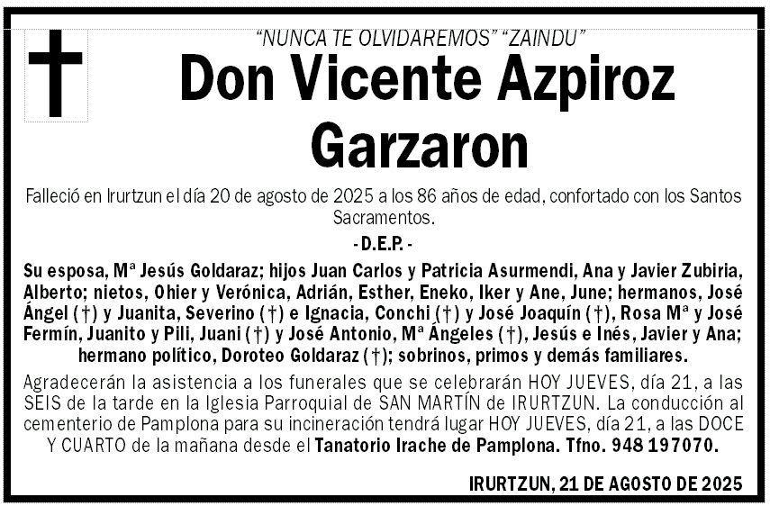 Vicente Azpiroz Garzaron