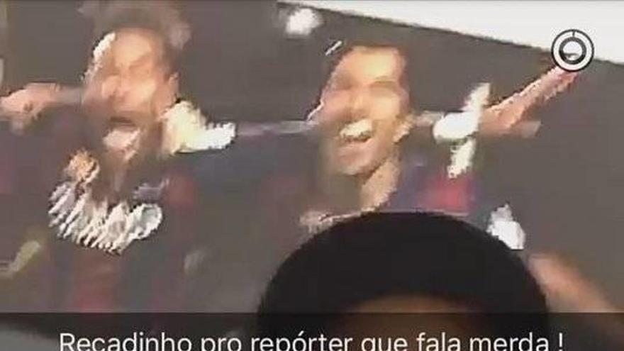 Neymar: &quot;Manolo Lama, hablas mierda, eres bobo&quot;