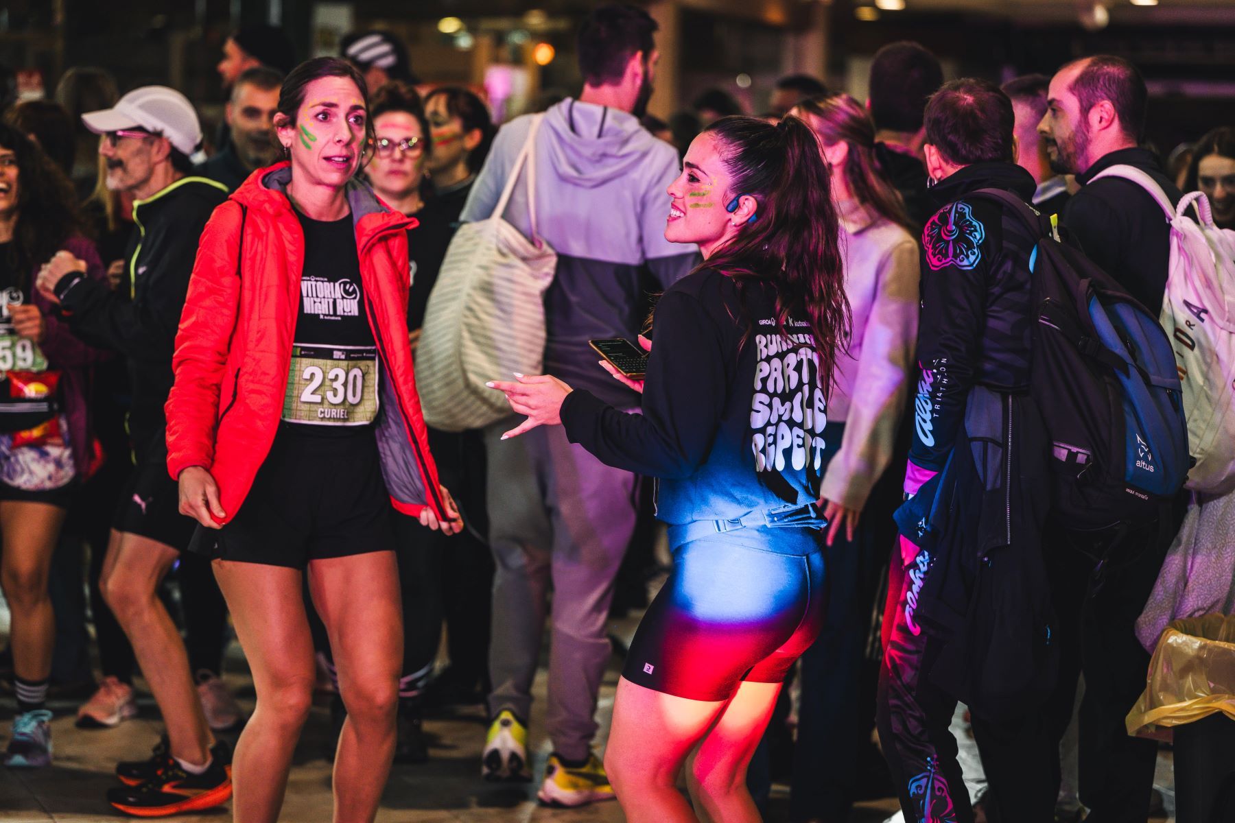 Las mejores imáganes de la Giroa Veolia Vitoria Night Run