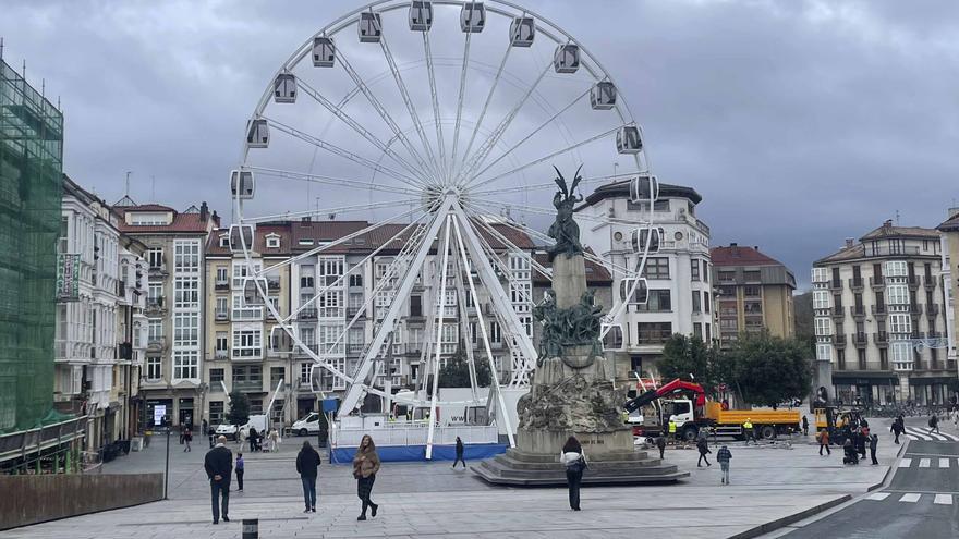 Vitoria inicia los trámites para volver a tener Noria Gigante en Navidad