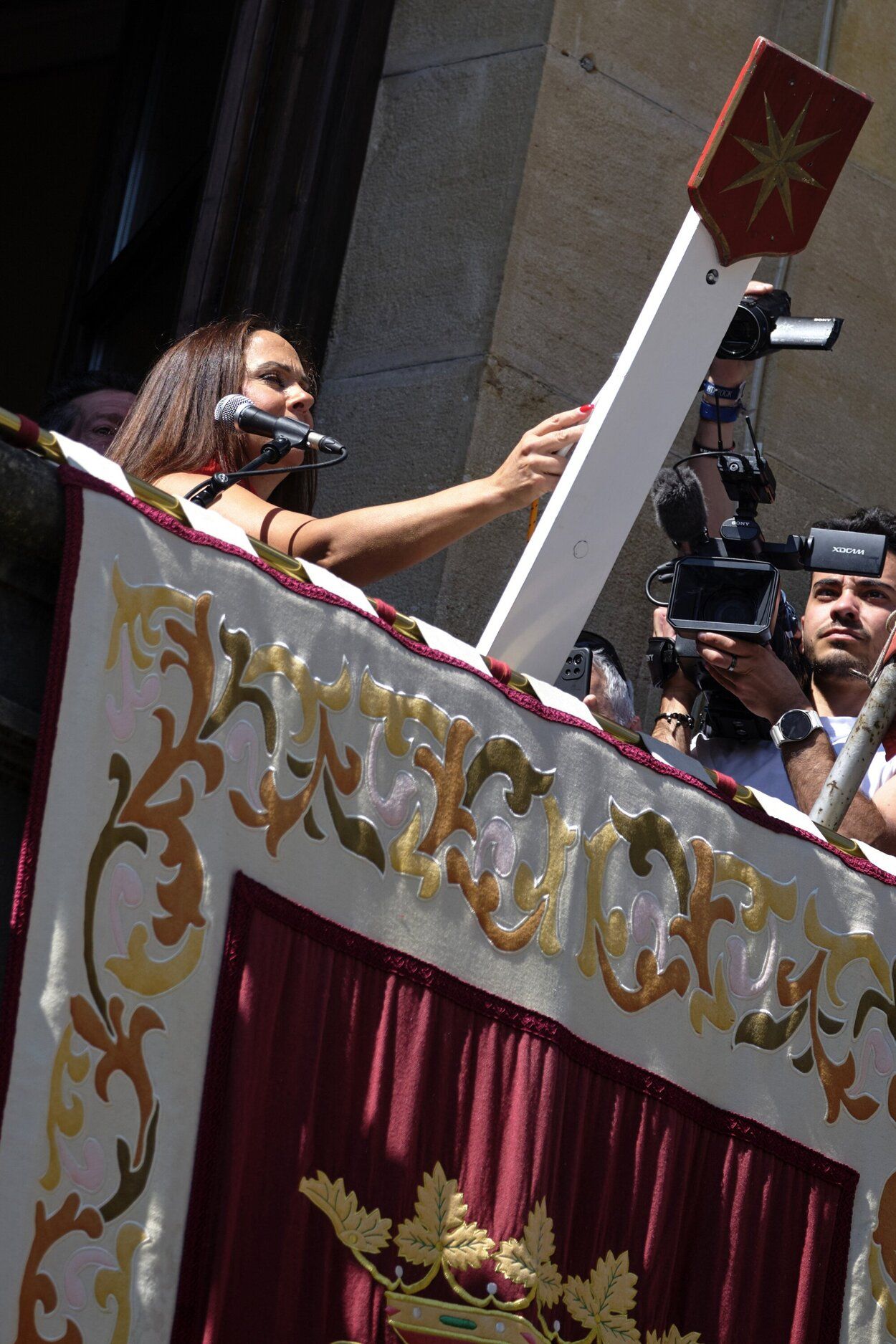 Fotos del inicio de las fiestas de Estella-Lizarra
