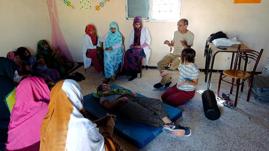 Profesionales de Atención Temprana refuerzan la atención a menores en Tindouf