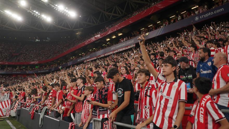 San Mamés celebra una victoria en Champions 3.969 días después