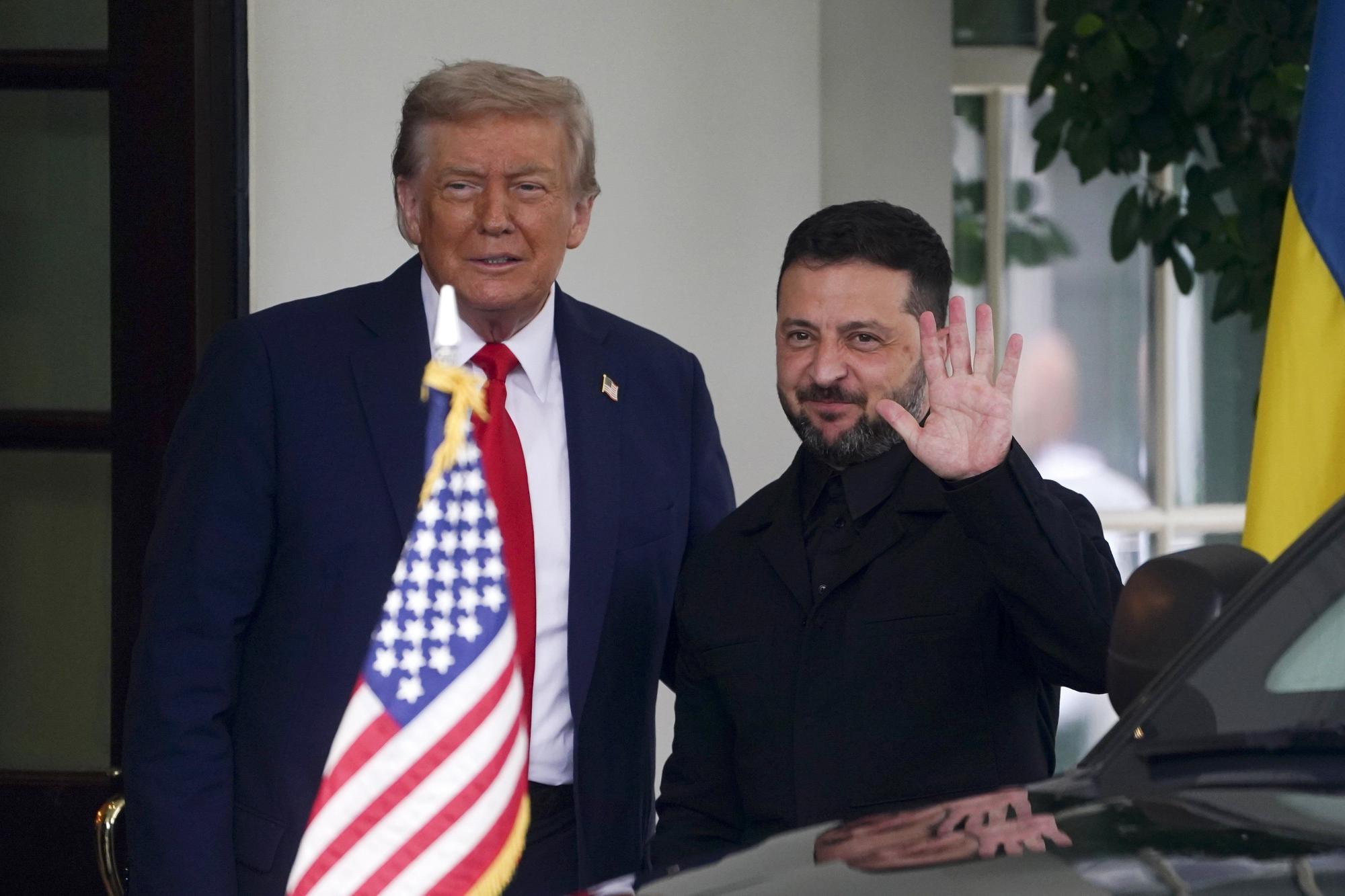 Las imágenes de la histórica reunión entre Trump, Zelenski y los líderes europeos en la Casa Blanca