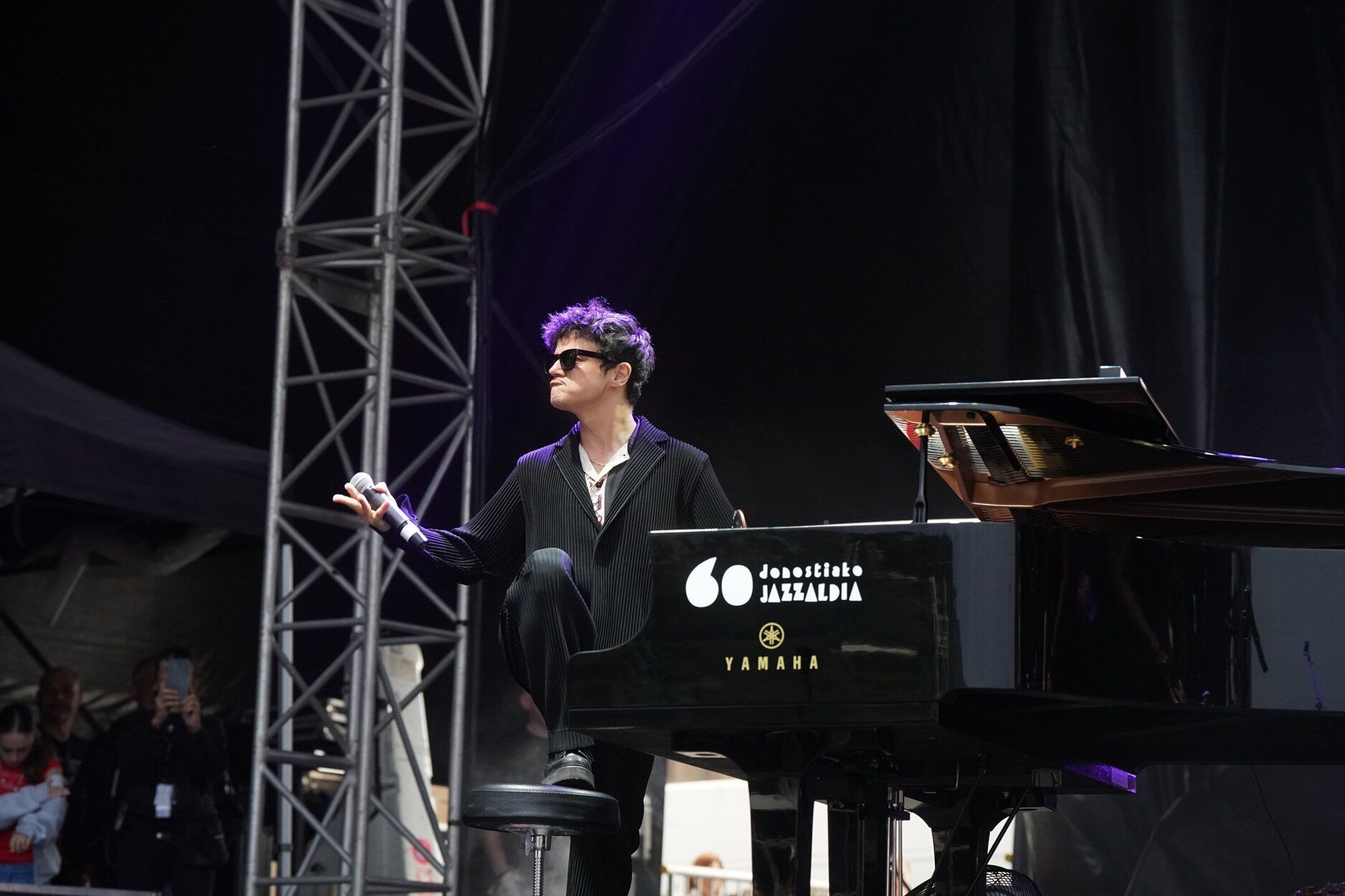 Jamie Cullum deslumbra Donostia