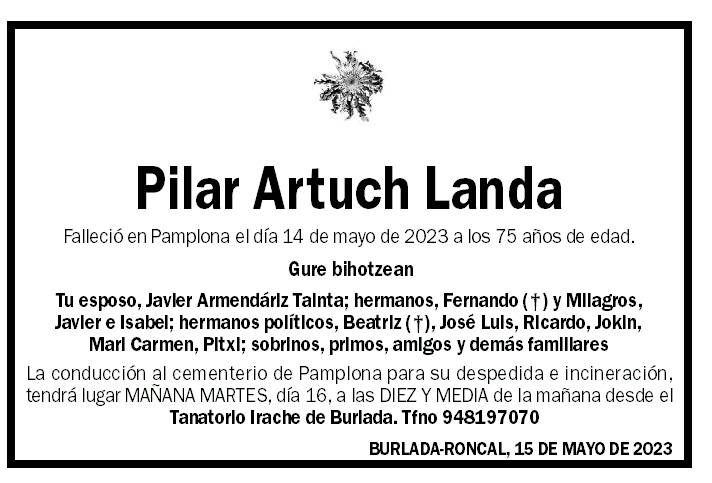 Pilar Artuch Landa