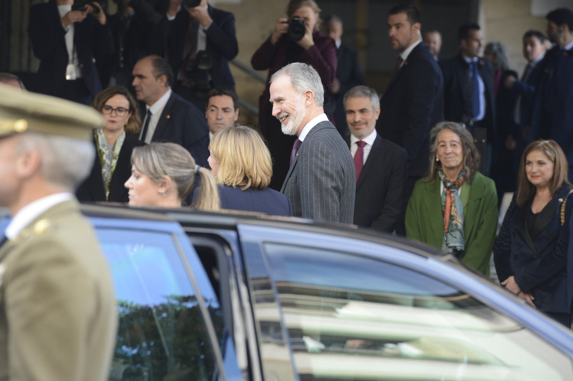 Protestas en Gernika por la visita de Felipe VI