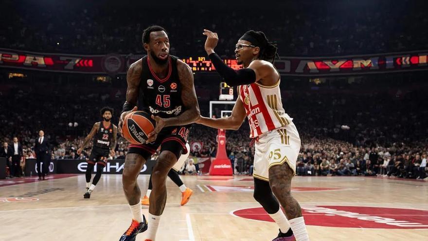 Donta Hall, desconvocado para el Olympiacos-Baskonia