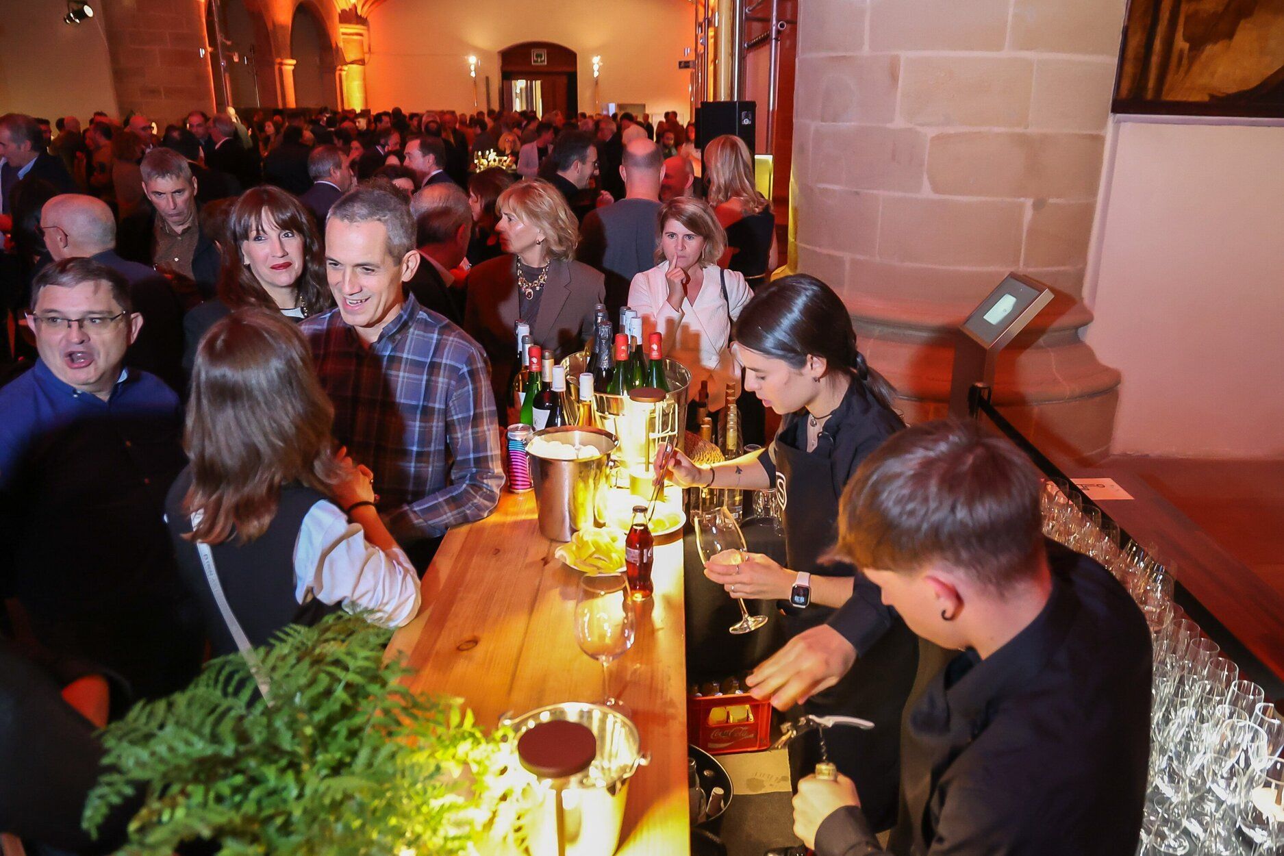 Tras el acto institucional llegó el momento más distendido de la jornada, el cóctel.