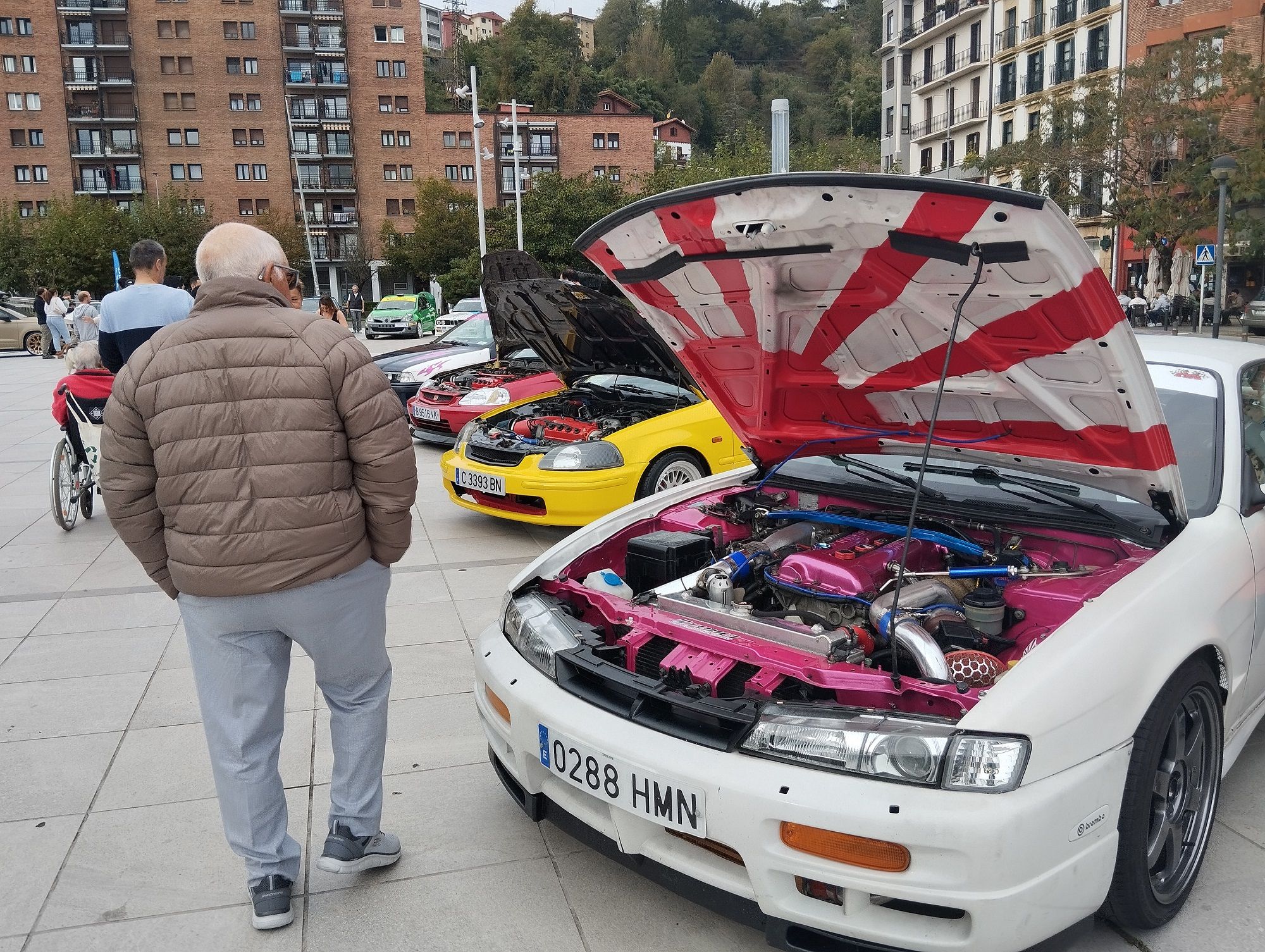 Exhibición de coches tuneados en San Pedro