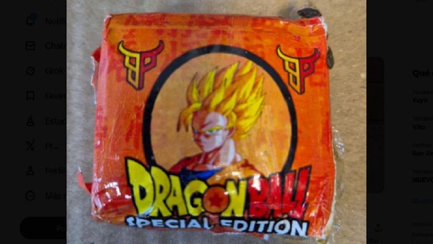 Detenidos al intentar enviar 20 kilos de hachís camuflados en paquetes de 'Dragon Ball'