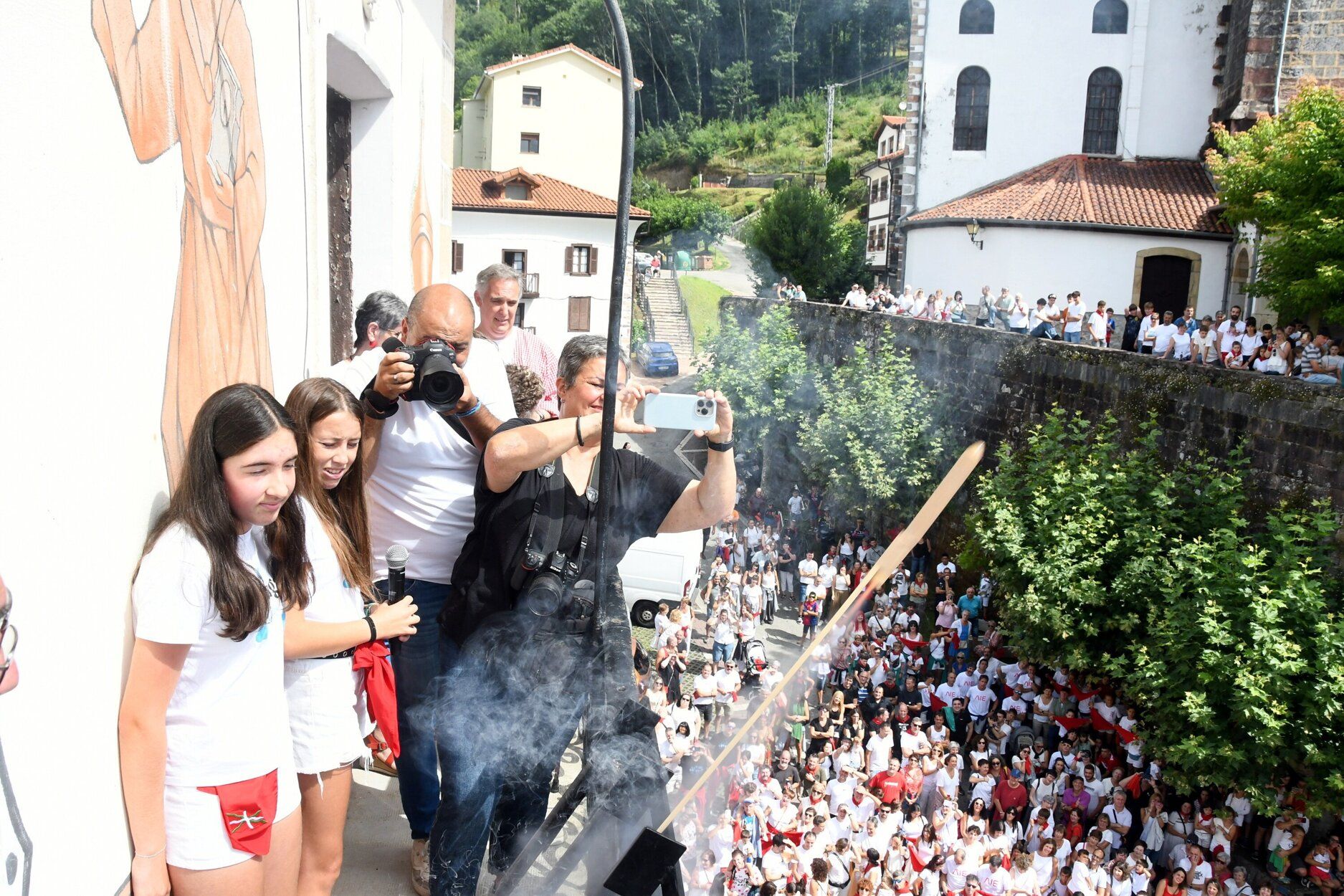 Fotos del chupinazo de Bera